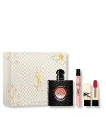 YVES SAINT LAURENT BLACK OPIUM 3PIECE (90ML EDP+10ML EDP+LIPSTICK) GIFT SET