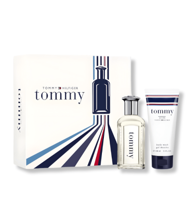 TOMMY HILFIGER TOMMY FOR MEN 2PC SET (100ML EDT+100ML SHOWER GEL)