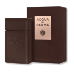 ACQUA DI PARMA EMPTY BROWN LEATHER TRAVEL CASE