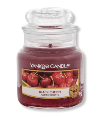 YANKEE CANDLE CLASSIC MEDIUM JAR BLACK CHERRY