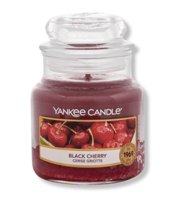 YANKEE CANDLE CLASSIC MEDIUM JAR BLACK CHERRY YANKEE CANDLE CLASSIC MEDIUM JAR BLACK CHERRY