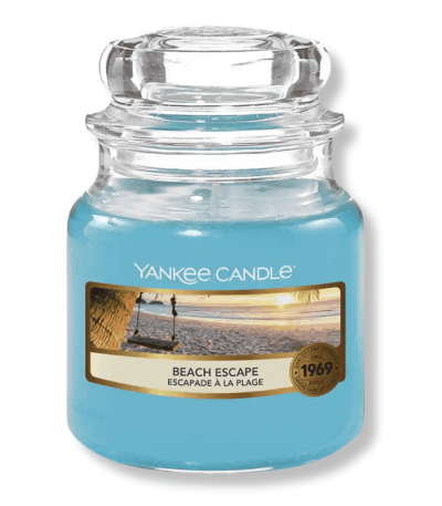 YANKEE CLASSIC MEDIUM JAR BEACH ESCAPE CANDLE