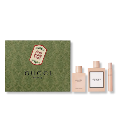 GUCCI BLOOM EDP 100ML+100ML BODY LOTION+10ML SPRAY GIFT SET