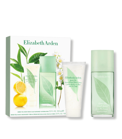 ELIZABETH ARDEN GREEN TEA 100ML+ HONEY DROPS BODY CREAM 100ML SET