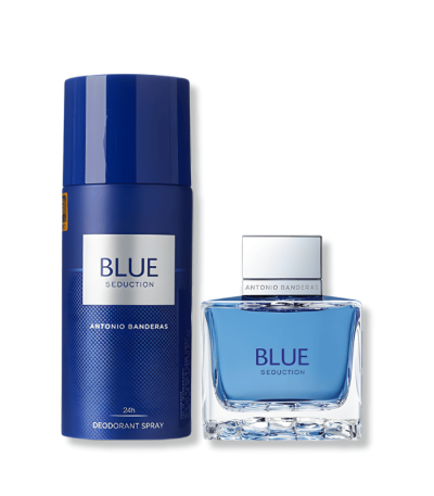 ANTONIO BANDERAS BLUE SEDUCTION EDT 100ML+ 150ML DEODORANT SET