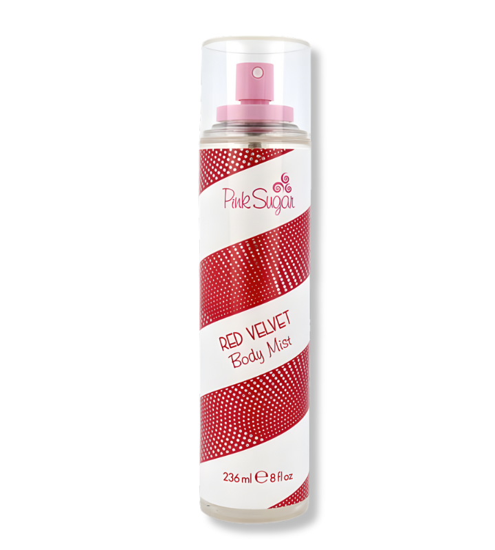 AQUOLINA PINK SUGAR RED VELVET 236ML BODY MIST