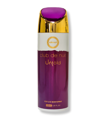 ARMAF CLUB DE NUIT UNTOLD PERFUMED BODY SPRAY 200ML