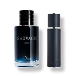 CHRISTIAN DIOR SAUVAGE PARFUM 100ML+TRAVEL SPRAY 10ML SET