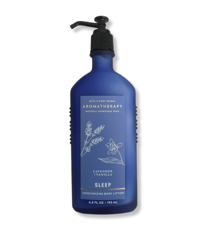 BATH & BODY WORKS AROMATHERAPY LAVENDER VANILLA SLEEP BODY LOTION