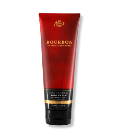 BATH & BODY WORKS BOURBON ULTRA SHEA BODY CREAM FOR MEN