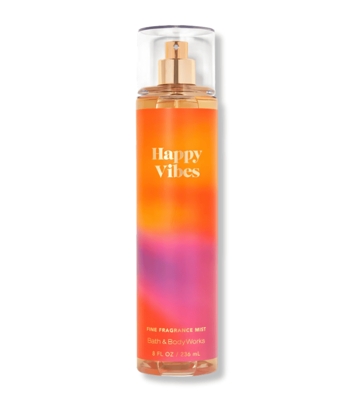 BATH & BODY WORKS HAPPY VIBES FINE FRAGRANCE BODY MIST