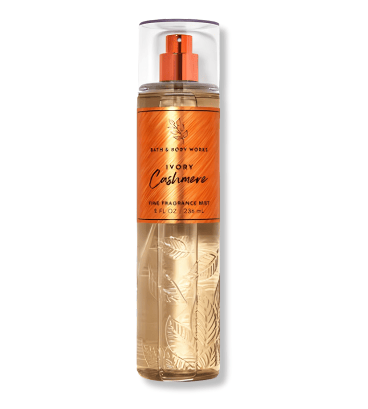 BATH & BODY WORKS IVORY CASHMERE FINE FRAGRANCE BODY MIST