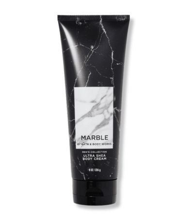 BATH & BODY WORKS MARBLE BODY CREAM FOR MEN