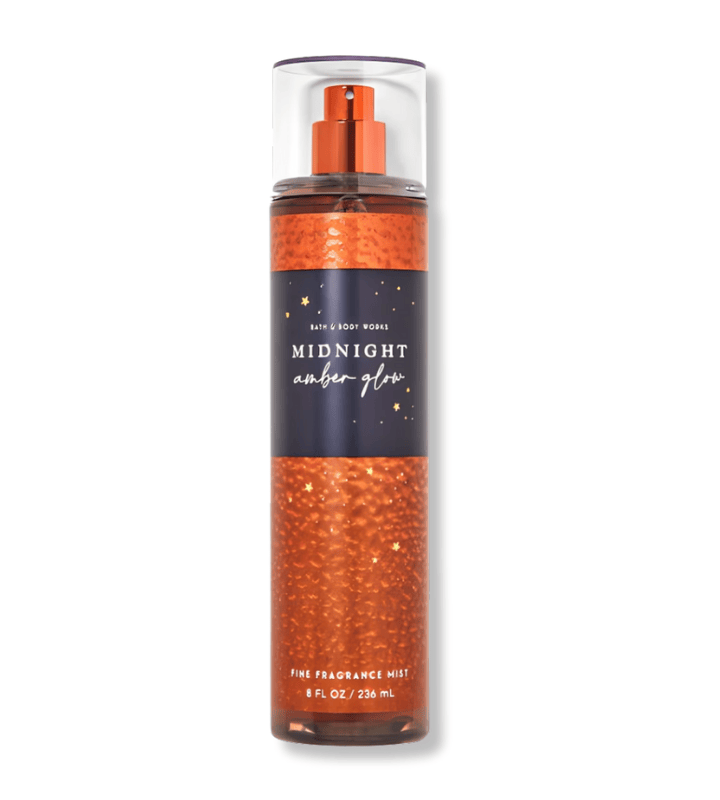 BATH & BODY WORKS MIDNIGHT AMBER GLOW FINE FRAGRANCE BODY MIST