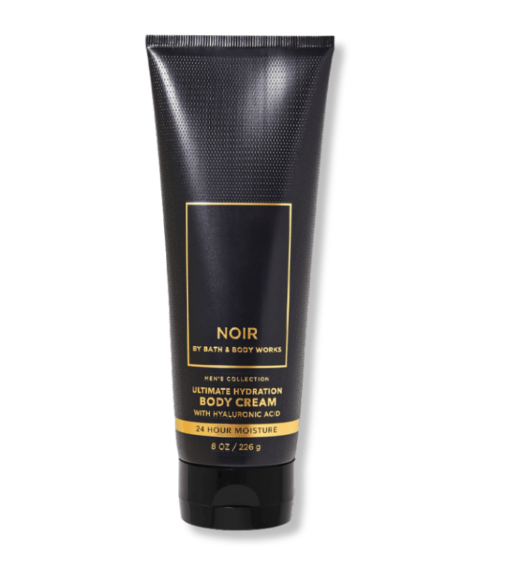 BATH & BODY WORKS NOIR BODY CREAM FOR MEN BATH & BODY WORKS NOIR BODY CREAM FOR MEN