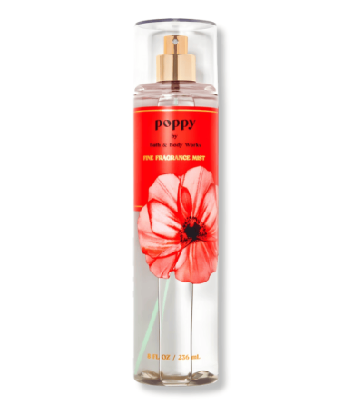 BATH & BODY WORKS POPPY FINE FRAGRANCE BODY MIST
