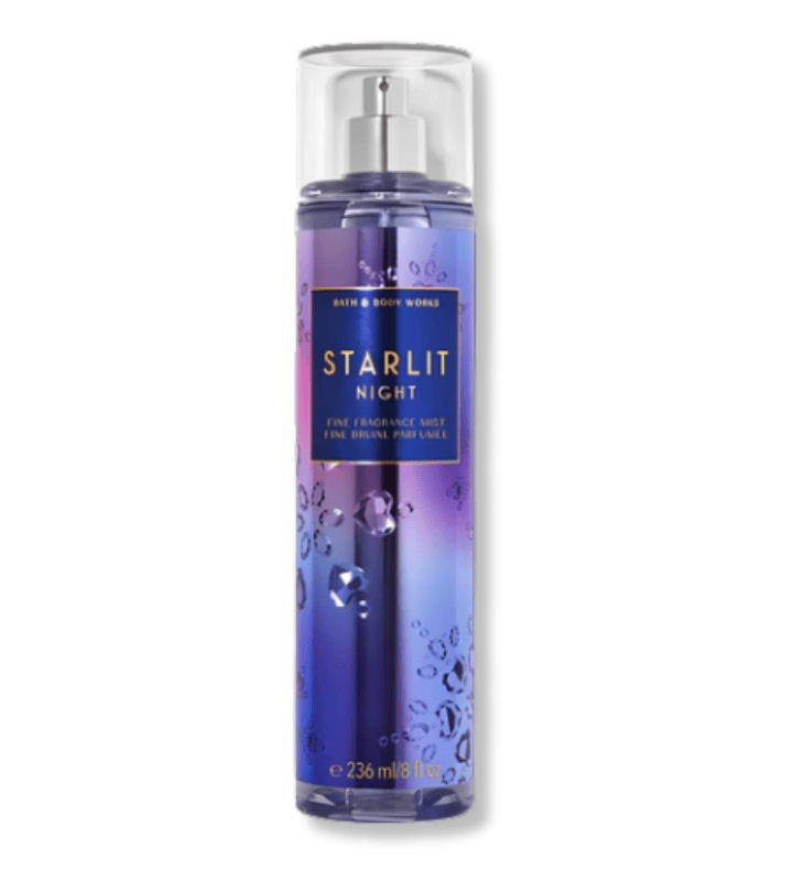BATH & BODY WORKS STARLIT NIGHT FINE FRAGRANCE BODY MIST