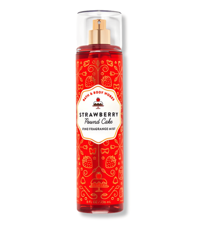 BATH & BODY WORKS STRAWBERRY POUND CAKE MIST