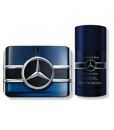 MERCEDES BENZ SIGNATURE FOR MEN 2PC SET (100ML EDT+75ML DEODORANT STICK)