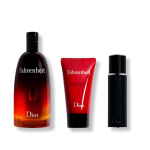 DIOR FAHRENHEIT EDT 100ML+10ML TRAVEL SPRAY+ 50ML SHOWER GEL SET