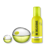 DKNY BE DELICIOUS EDP PURFUME 100ML+SHOWER MOUSSE 150ML+TRAVEL SPRAY 15ML GIFT SET