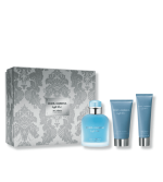 DOLCE & GABBANA LIGHT BLUE EAU INTENSE POUR HOMME GIFT SET 3PCS (100ML EDP + SHOWER GEL 50ML + AFTER SHAVE BALM 75ML)