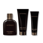 DOLCE & GABBANA POUR HOMME INTENSO EDP 100ML PERFUME + 100ML AFTERSHAVE BALM + 50ML SHOWER GEL