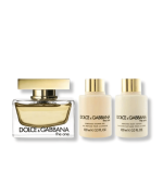 DOLCE & GABBANA THE ONE EDP FOR WOMEN GIFT SET (75ML EDP+100ML BODY LOTION+100ML SHWER GEL)