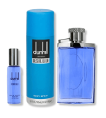 DUNHILL DESIRE BLUE EDT FOR MEN GIFT SET ( EDT 100ML+ EDT 30ML+195ML BODY SPRAY)