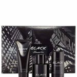 KENNETH COLE BLACK EDT FOR MEN GIFT SET (100ml PERFUME+100ml AFTER SHAVE BALM+75gm DEO STICK)