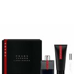 PRADA LUNA ROSSA CARBON 3PCS GIFT SET 100ML PERFUME + 10ML MINI +100ML SG