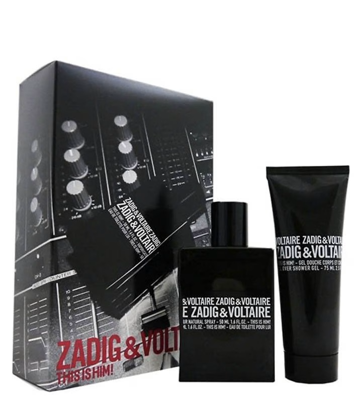 ZADIG-VOLTAIRE-THIS-IS-HIM-100ML-EDT75ML-SHOWER-GEL-GIFT-SET ZADIG & VOLTAIRE THIS IS HIM TRAVELLER'S EXCLUSIVE 100ML EDT+75ML SHOWER GEL SET - Image 1