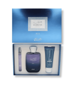 RASASI HAWAS ICE EDP FOR MEN (100ML+10ML+60ML SHOWER GEL) GIFT SET