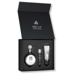 LATTAFA FAKHAR BLACK EDP GIFT SET ( 100ML EDP + 12ML TRAVEL SPRAY + 100ML SHOWER GEL)